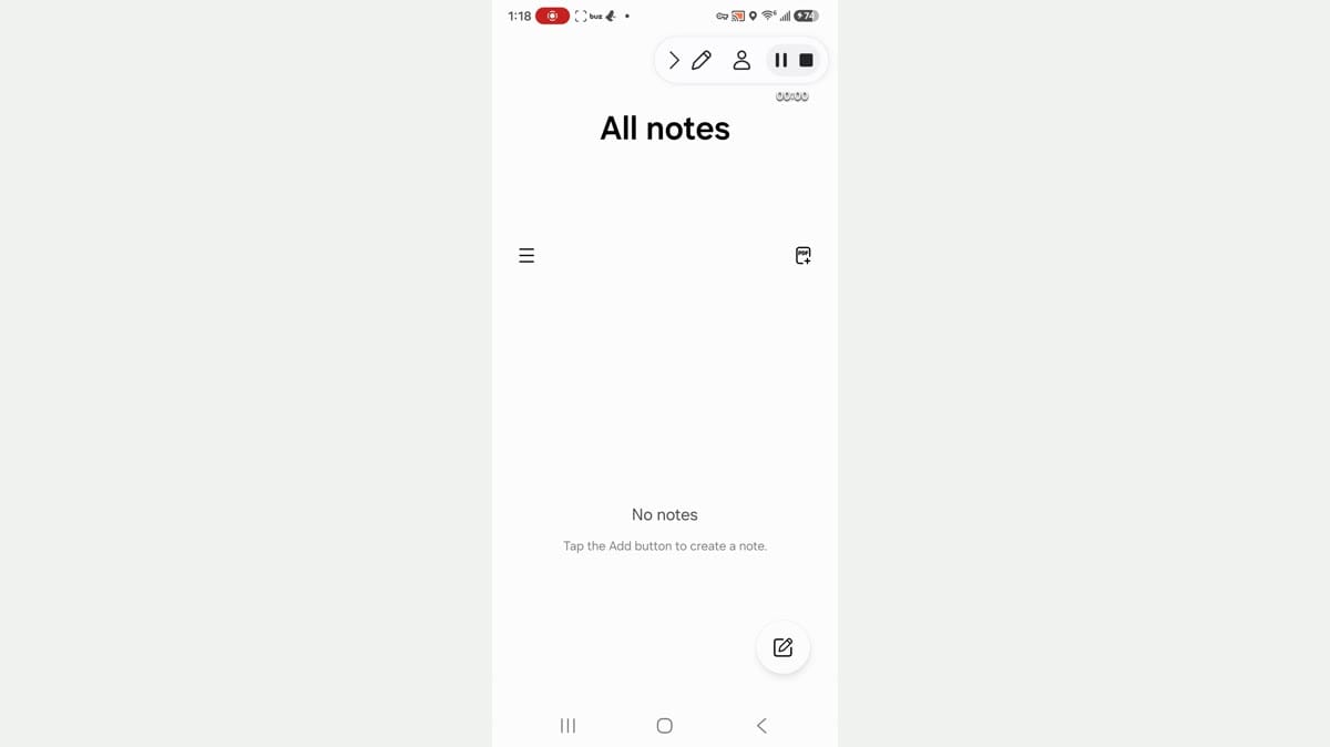 Samsung Notes cover image