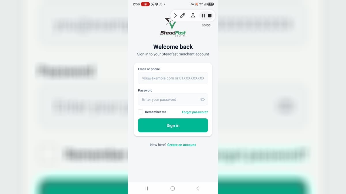 Steadfast Courier cover image