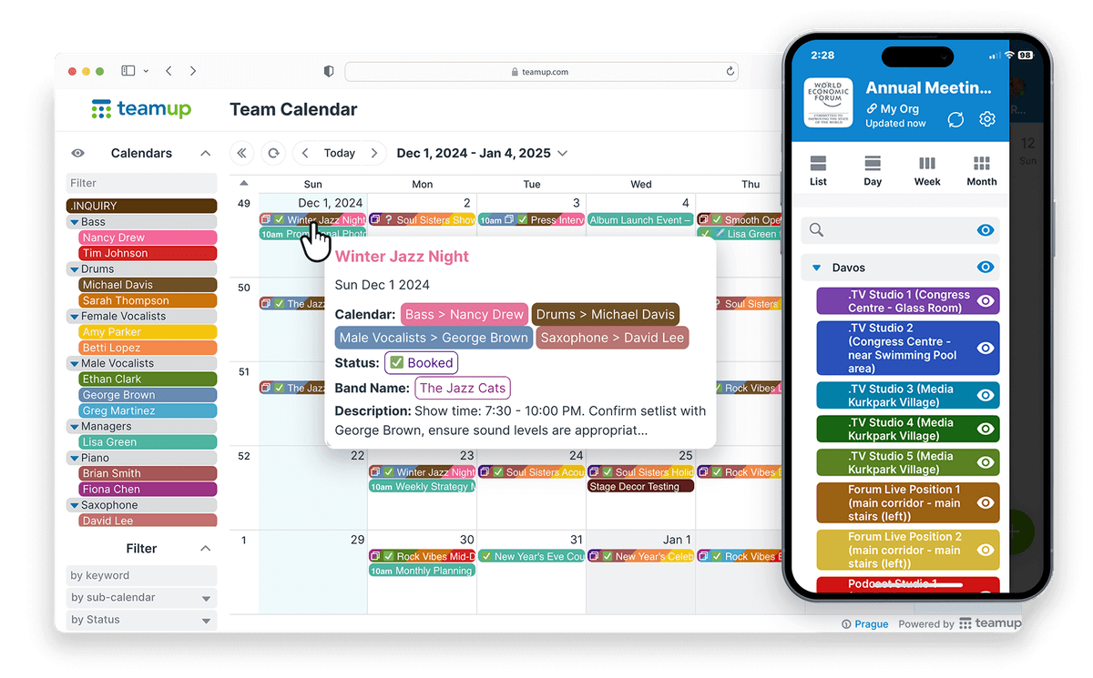 Teamup Calendar cover image