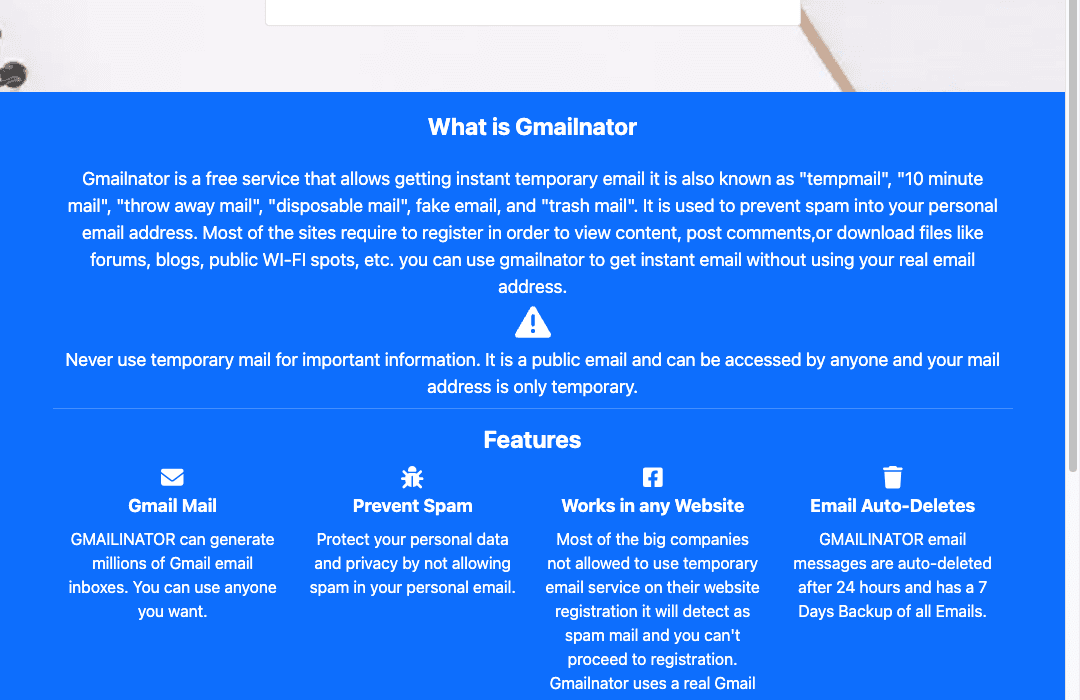 Gmailnator cover image