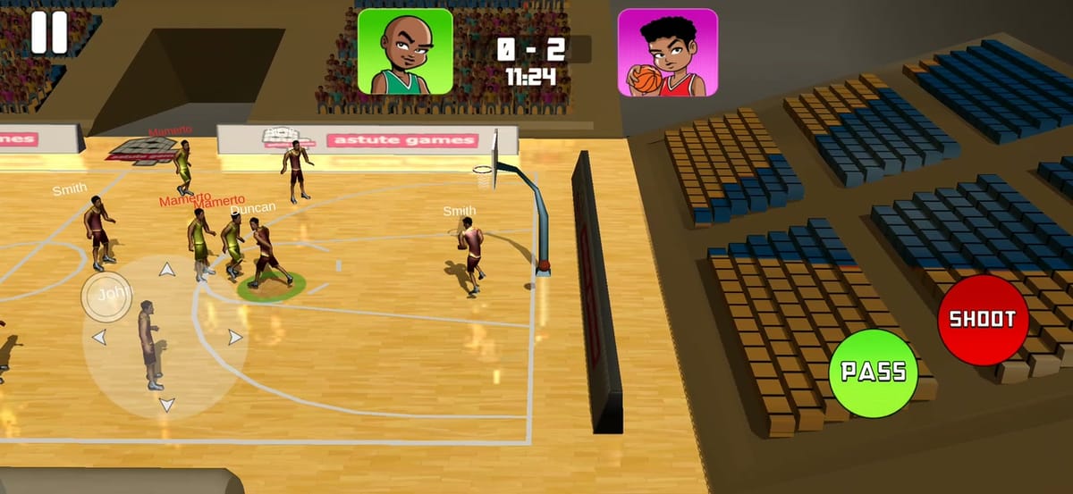 Stickman Basketball 3D cover image