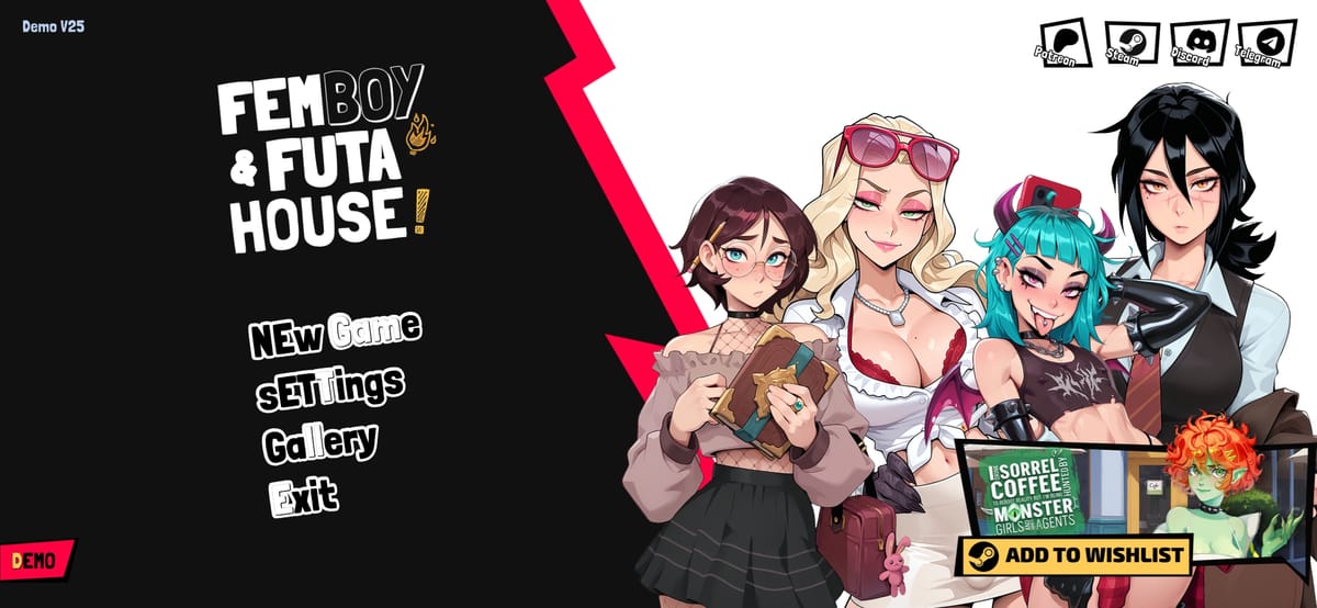 Femboy Futa House Demo cover image