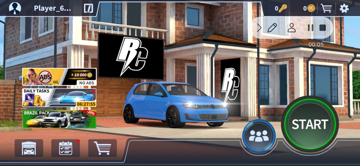 Racing in Car 2021 cover image