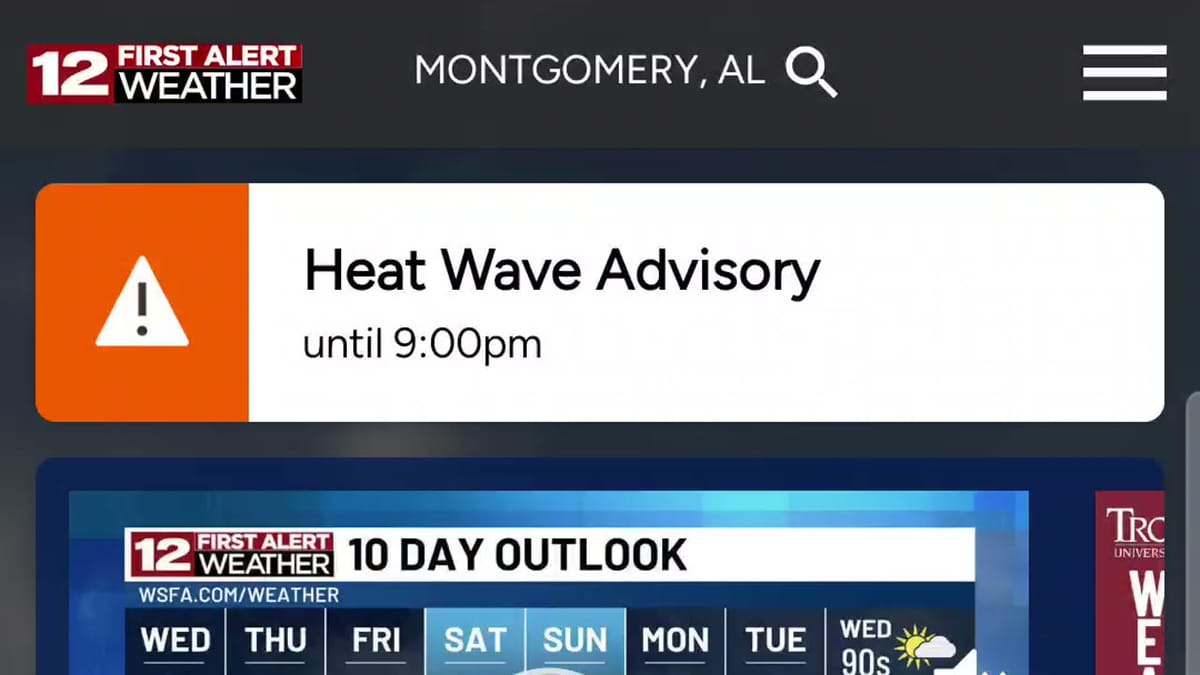 WSFA First Alert Weather cover image
