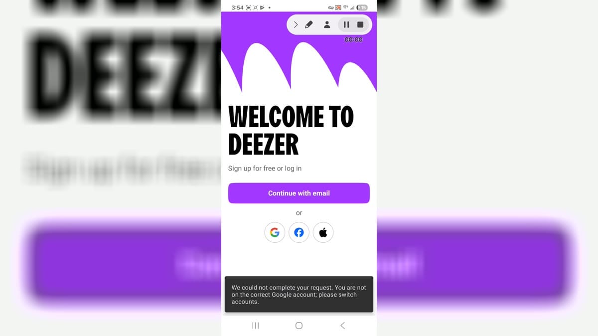 Deezer cover image