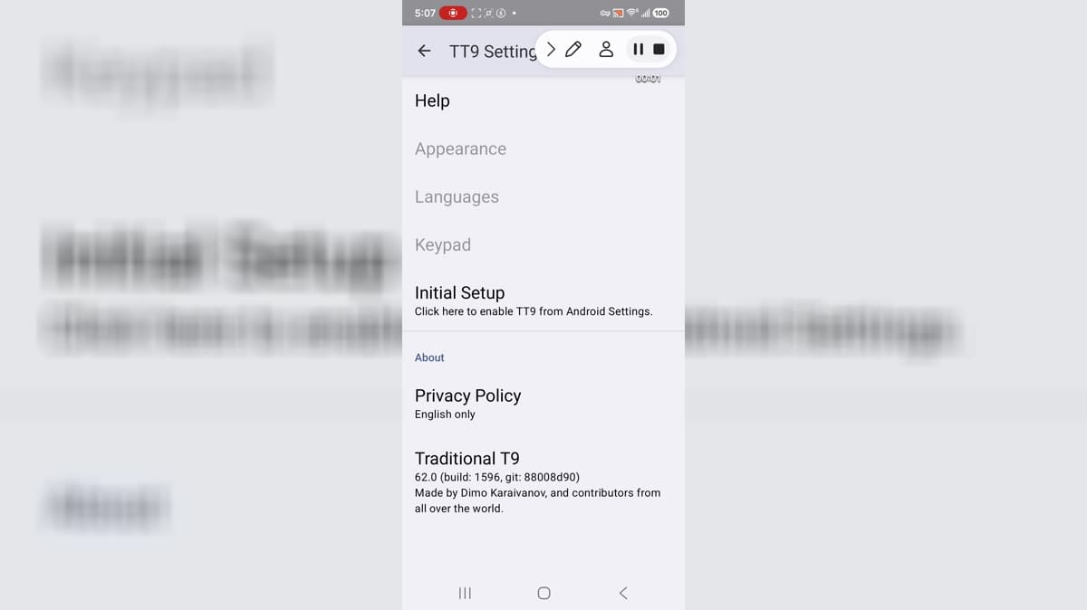 Traditional T9 cover image