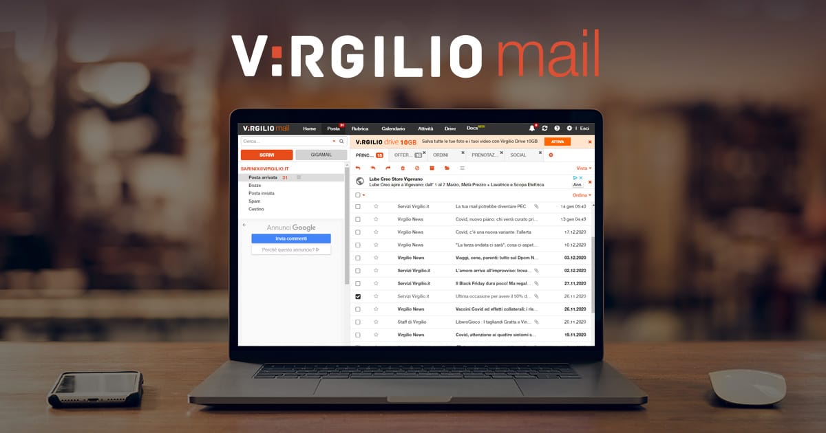 Virgilio Mail cover image