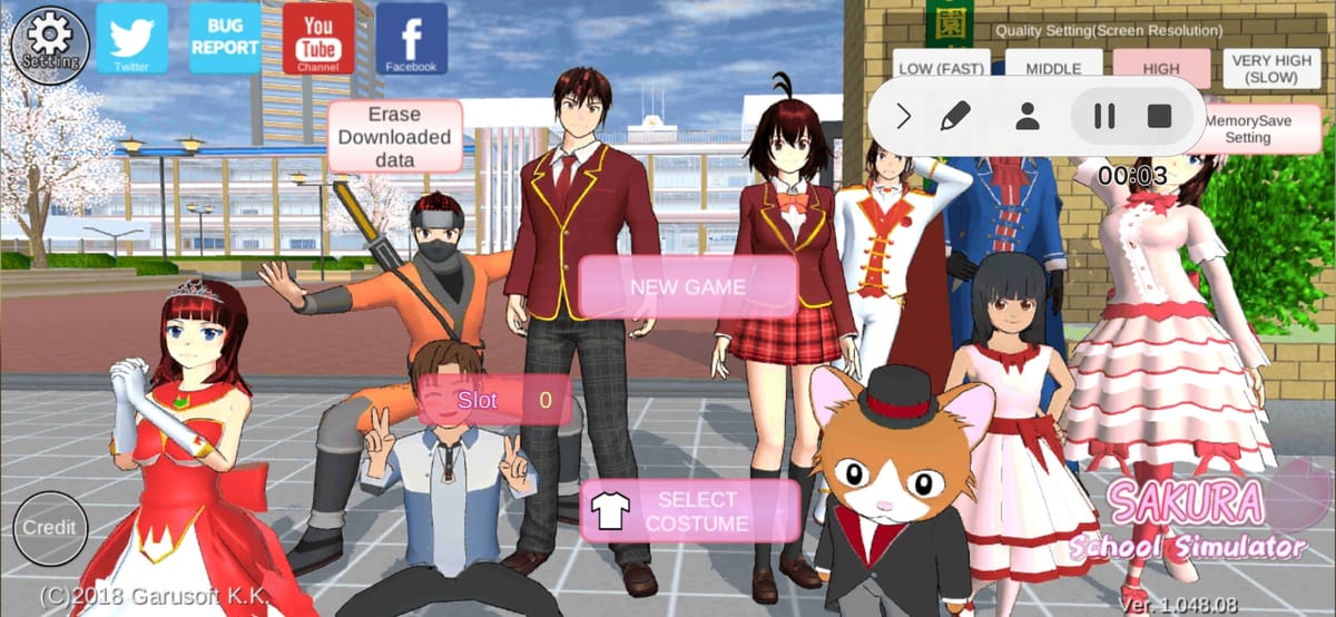 SAKURA School Simulator cover image