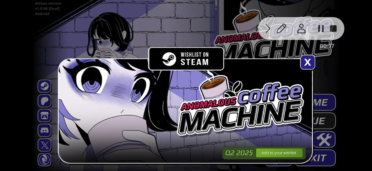 Anomalous Coffee Machine cover image